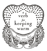 A Verb for Keeping Warm