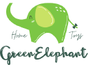 Green Elephant Home and Toys