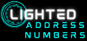 Lighted Address Numbers