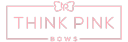 Thin Pink Bows