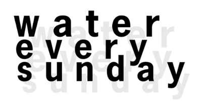 Watereverysunday
