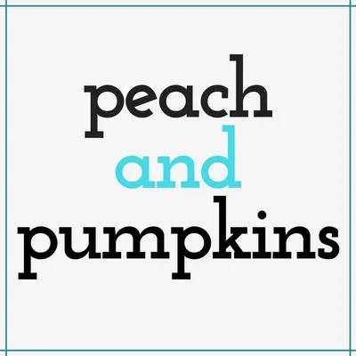 Peach and Pumpkins