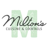 Milton’s Cuisine & Cocktails